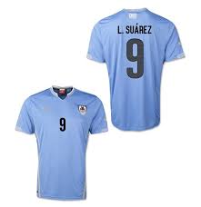 Segunda equipacion Suarez del Uruguay 2012 - 2014 baratas